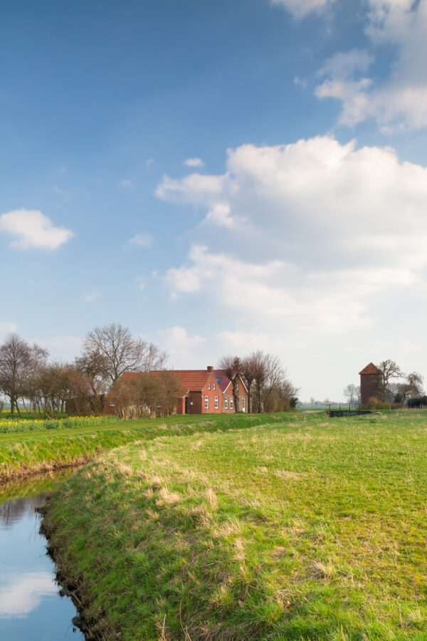 Gulfhöfe und Bauernhäuser in Ostfriesland bei Dornum und Greetsiel