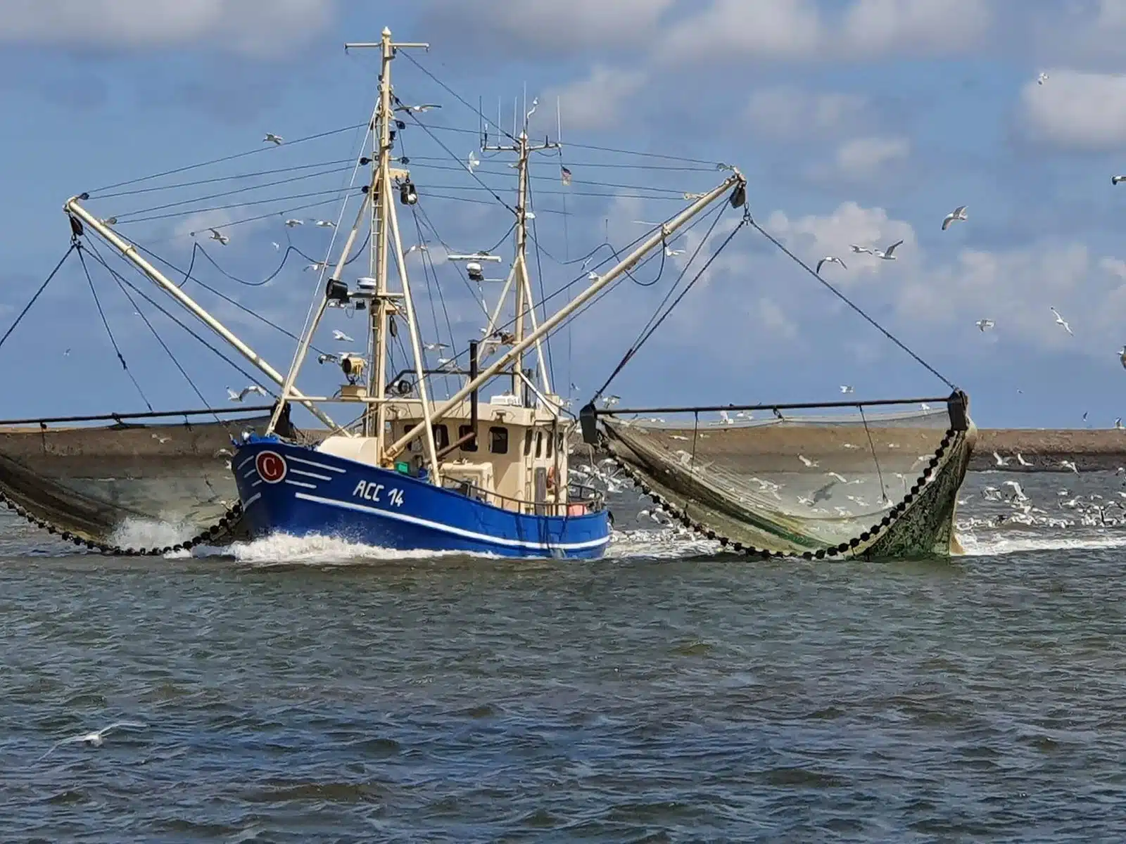 Krabbenfischerei und Kutter in Dornum und Dornumersiel an der Nordsee