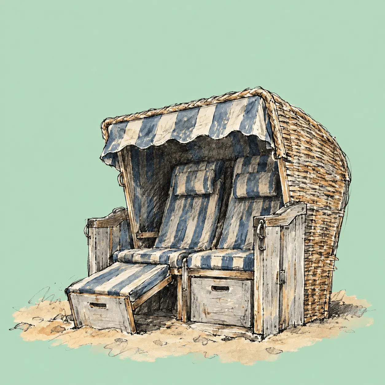strandkorb nordsee